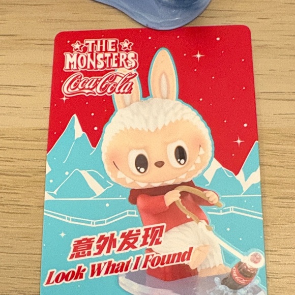 Coca-Cola labulus Figurines with cards- Popmart - Picture 7 of 7
